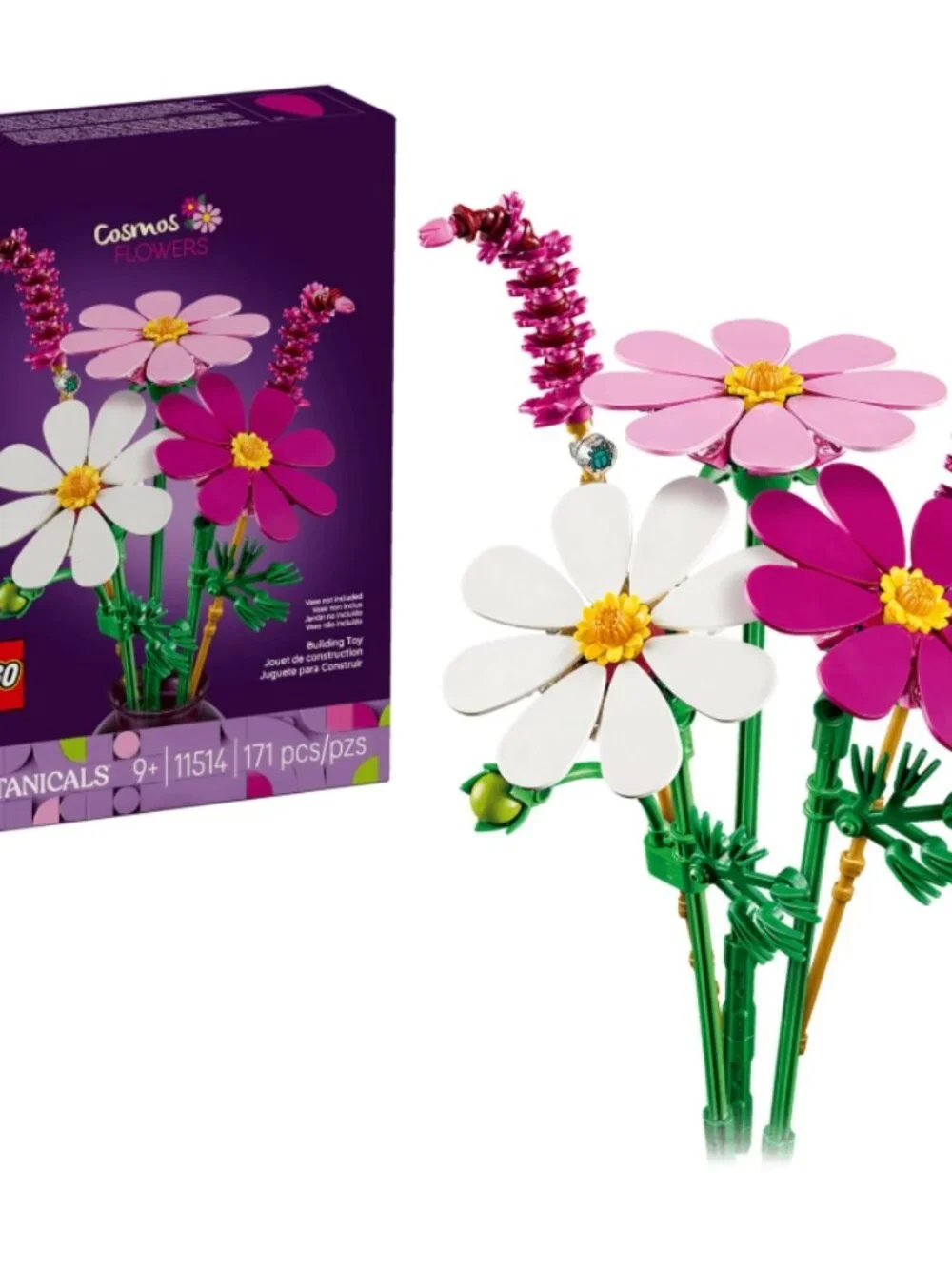 LEGO 11514 Botanicals Cosmos Flowers Adorable NIB New in Hand